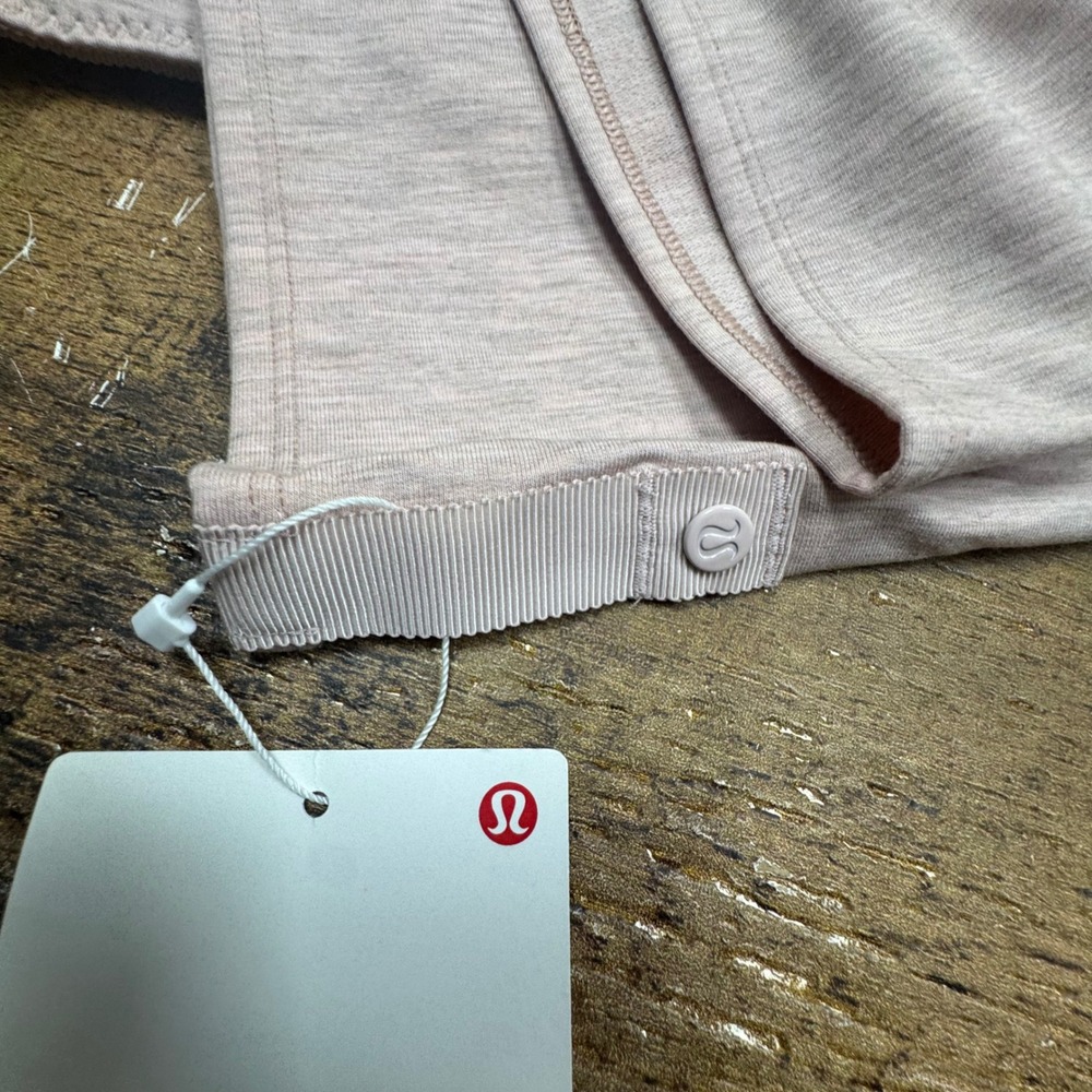 Lululemon Vinyasa Scarf Foulard Modal French‎ Terry Blush Pink - Picture 3 of 4